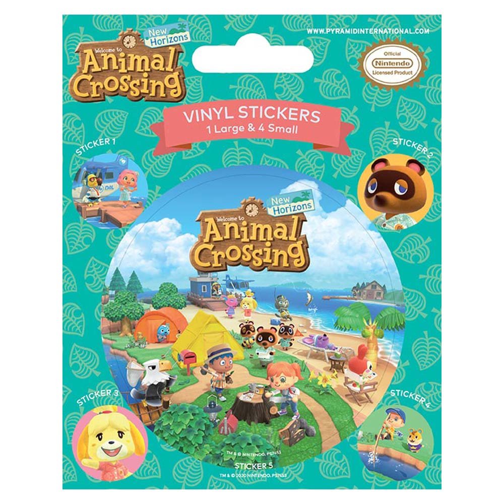 ANIMAL CROSSING どうぶつの森 - Island Antics / ステッカー - PGS